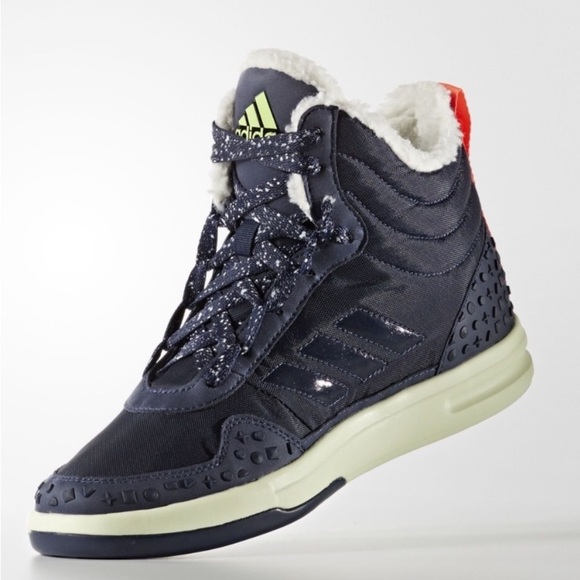 Adidas by Stella McCartney Shoes - Stella Mccartney x Adidas Irana Fur High Top Sneakers Size 7